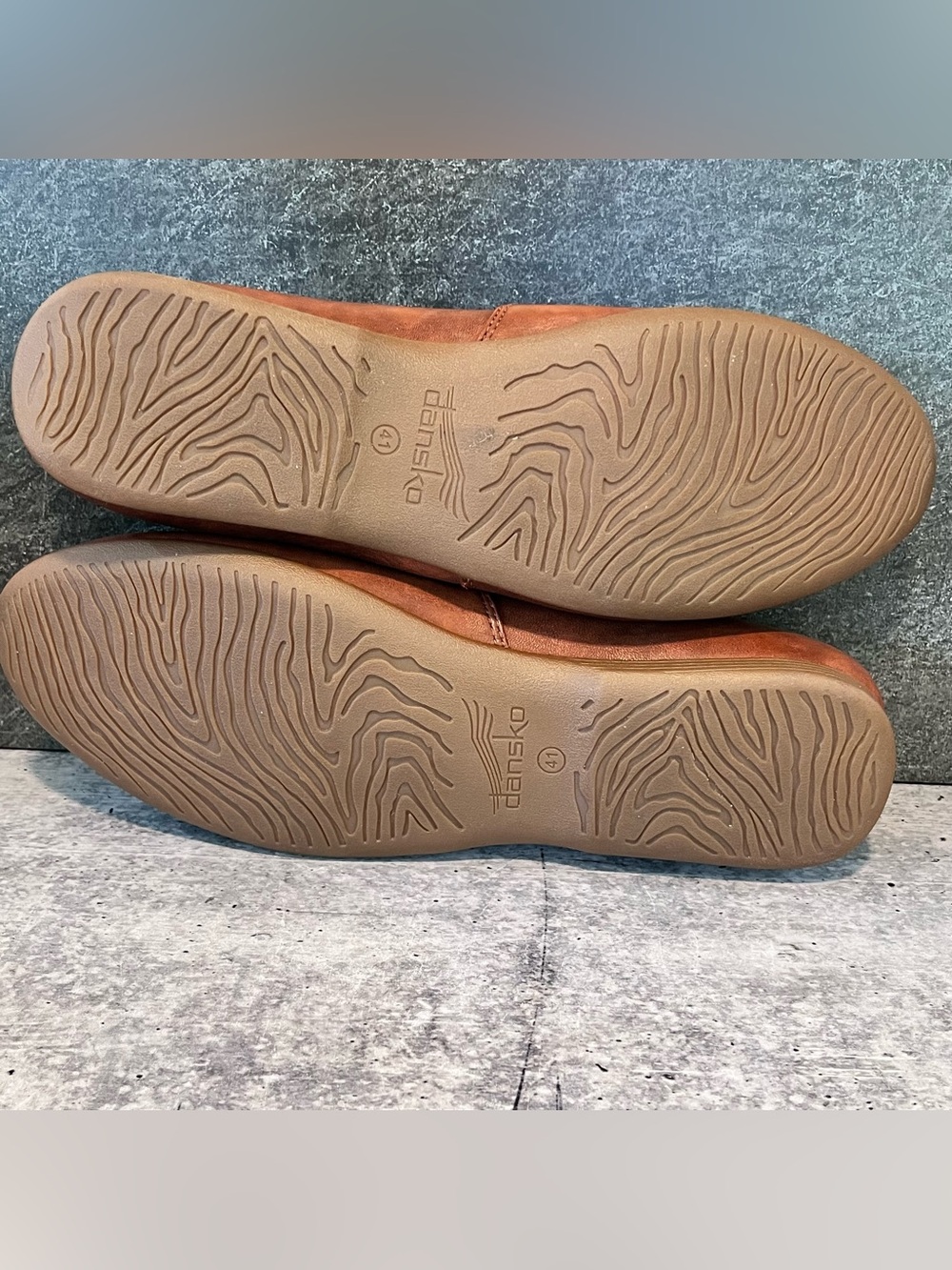 Dansko Larisa Slip On Flats, 41 (11-11.5), Saddle Milled Brown, EUC - Picture 10 of 15